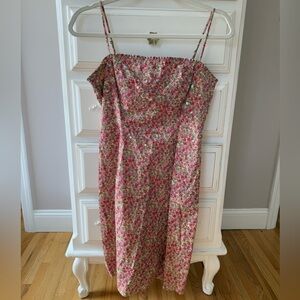 RARE Y2K - BCBG floral sequin dress - beautiful - size 4